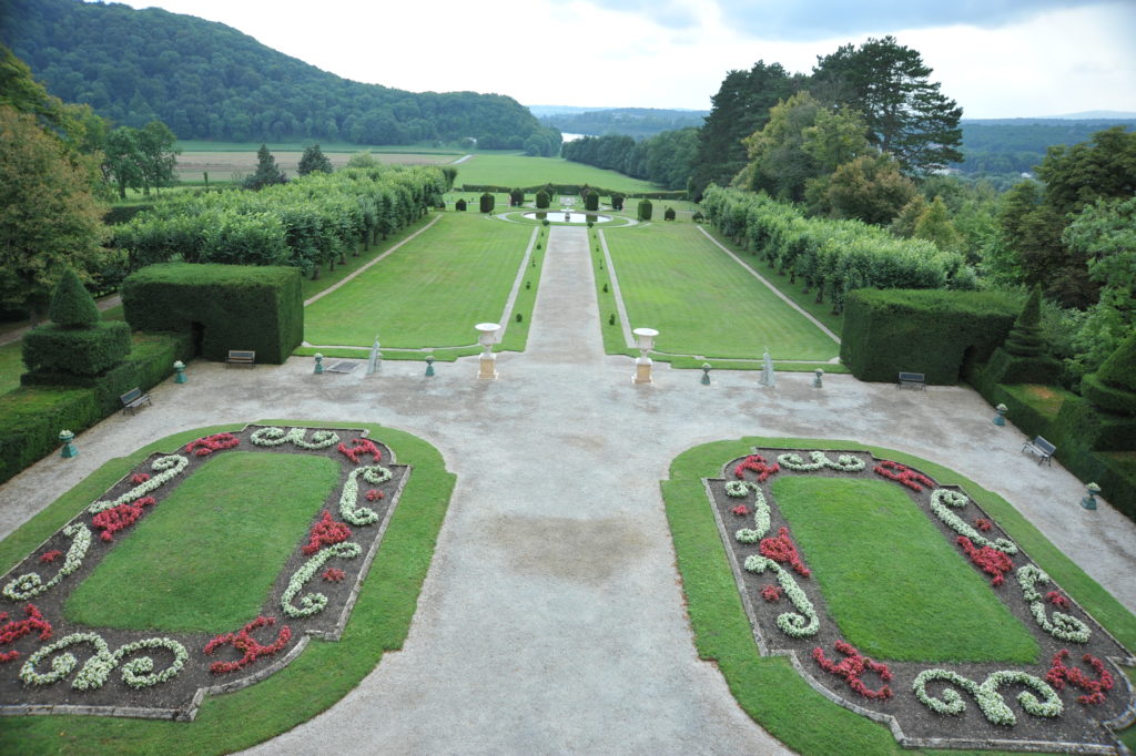 Château de Vaire-le-Grand 2009 Première terrasse